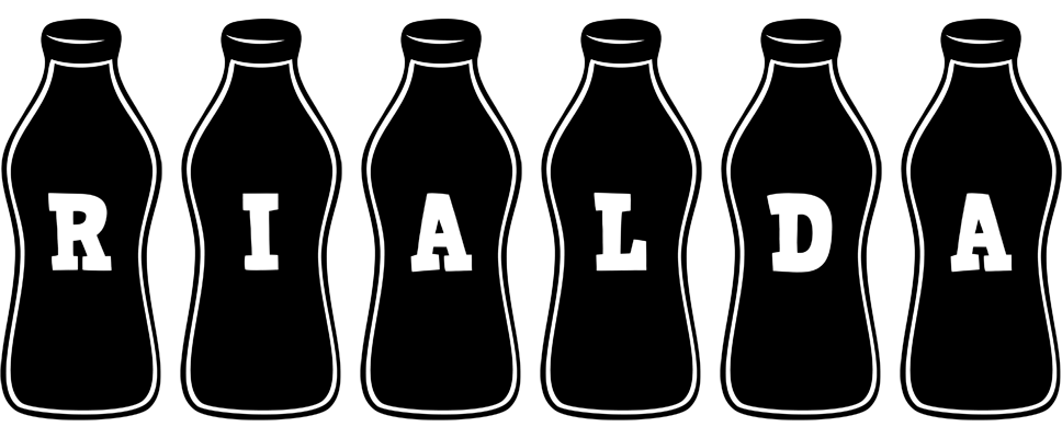 Rialda bottle logo