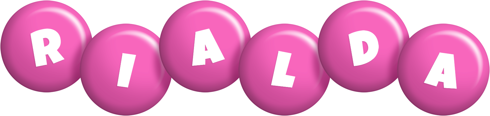 Rialda candy-pink logo