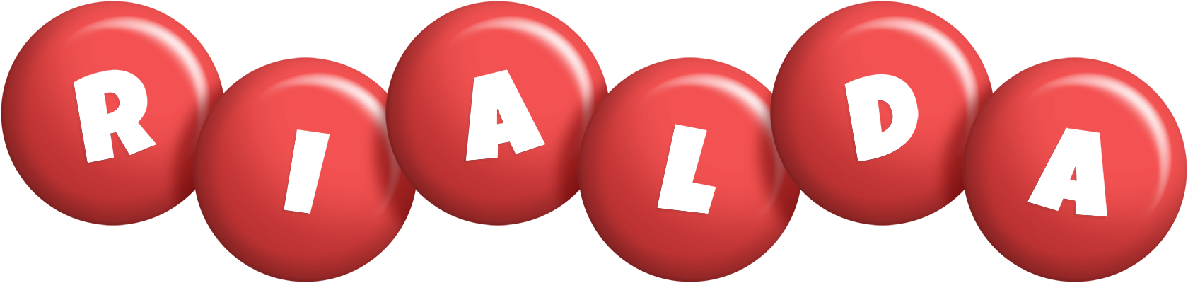 Rialda candy-red logo