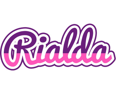 Rialda cheerful logo