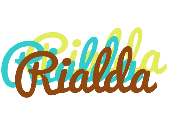 Rialda cupcake logo