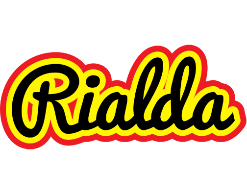Rialda flaming logo