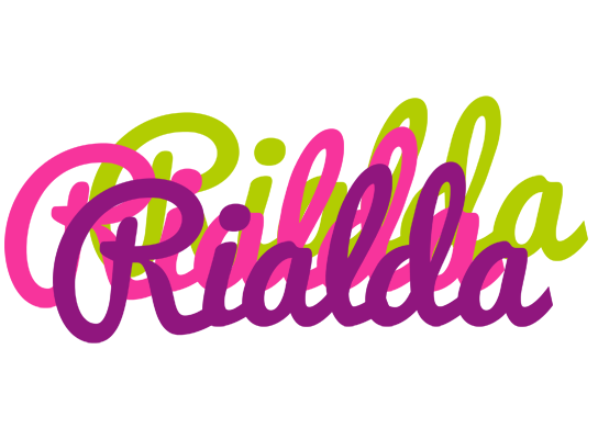 Rialda flowers logo