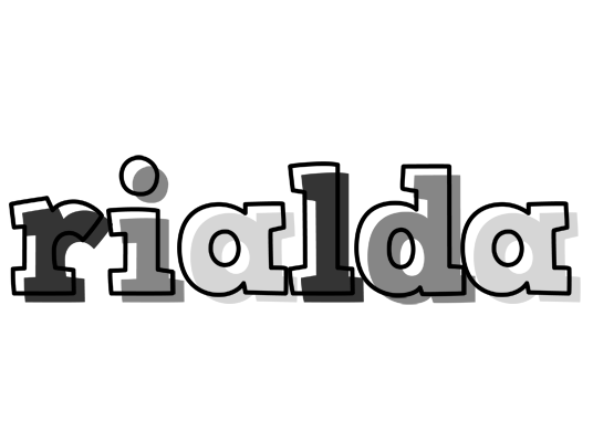 Rialda night logo