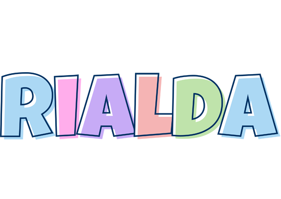 Rialda pastel logo