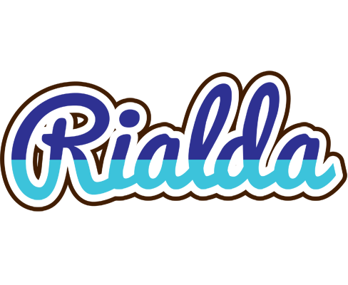 Rialda raining logo