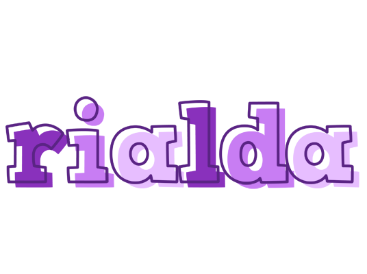 Rialda sensual logo
