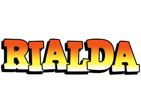 Rialda sunset logo