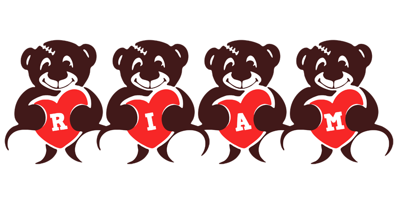 Riam bear logo
