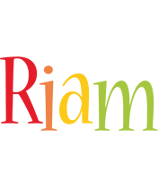 Riam birthday logo