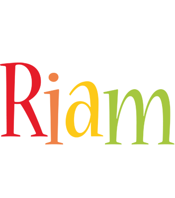 Riam birthday logo