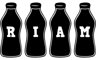 Riam bottle logo