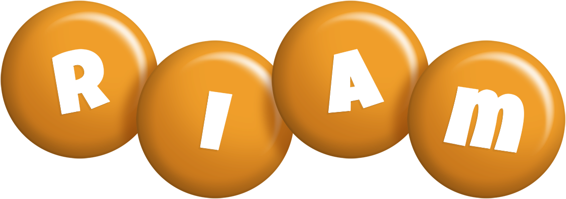 Riam candy-orange logo