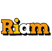 Riam cartoon logo