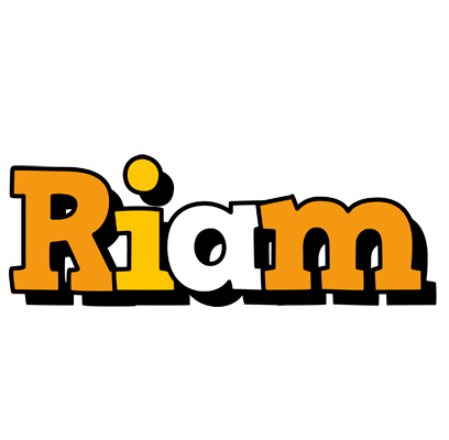 Riam cartoon logo