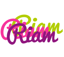 Riam flowers logo