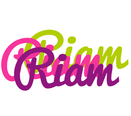Riam flowers logo