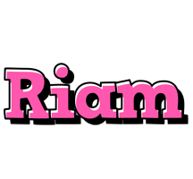 Riam girlish logo