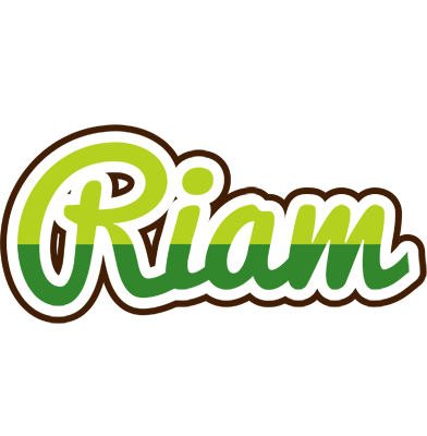 Riam golfing logo