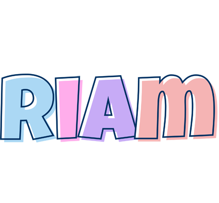 Riam pastel logo
