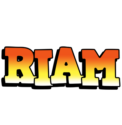 Riam sunset logo