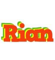 Rian bbq logo