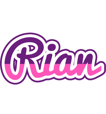 Rian cheerful logo