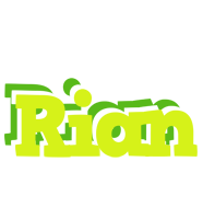 Rian citrus logo