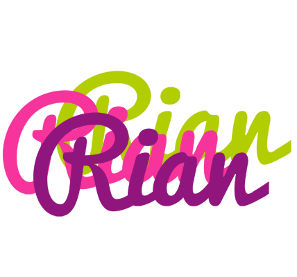 Rian flowers logo