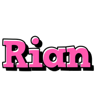 Rian girlish logo