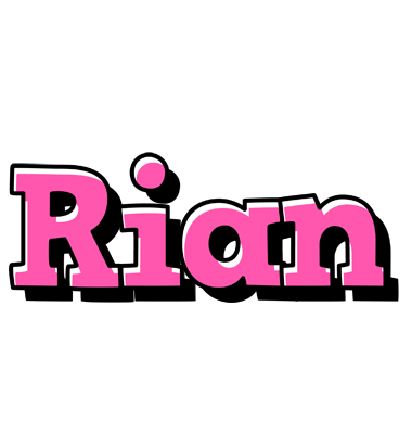 Rian girlish logo