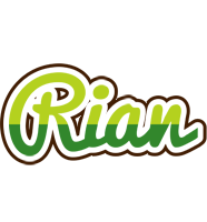 Rian golfing logo