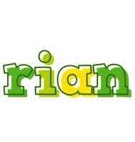 Rian juice logo