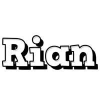 Rian snowing logo
