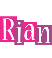 Rian whine logo