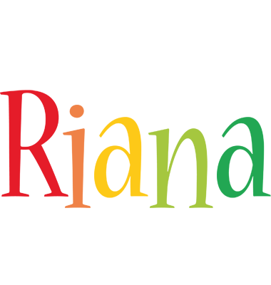 Riana birthday logo