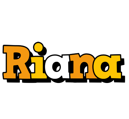 Riana cartoon logo