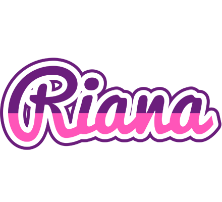 Riana cheerful logo