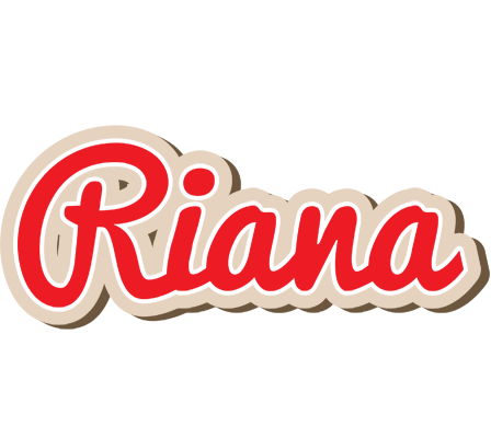Riana chocolate logo
