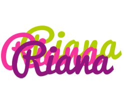 Riana flowers logo