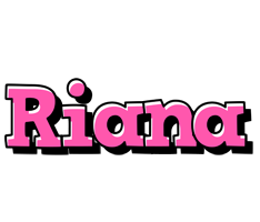 Riana girlish logo