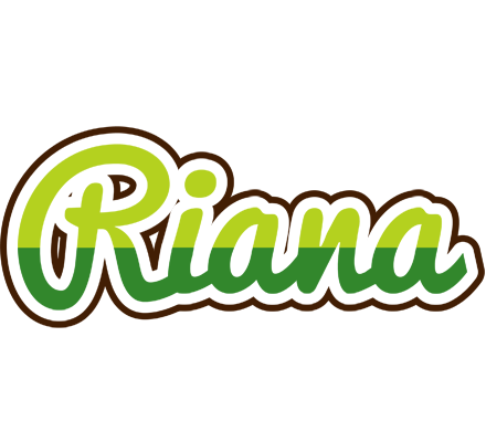 Riana golfing logo