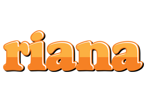 Riana orange logo