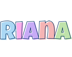 Riana pastel logo