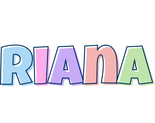 Riana pastel logo