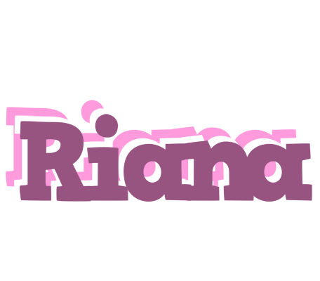 Riana relaxing logo