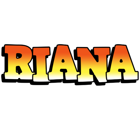 Riana sunset logo