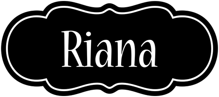 Riana welcome logo