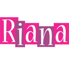 Riana whine logo