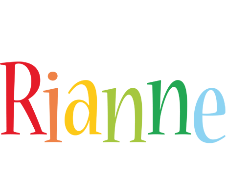 Rianne birthday logo